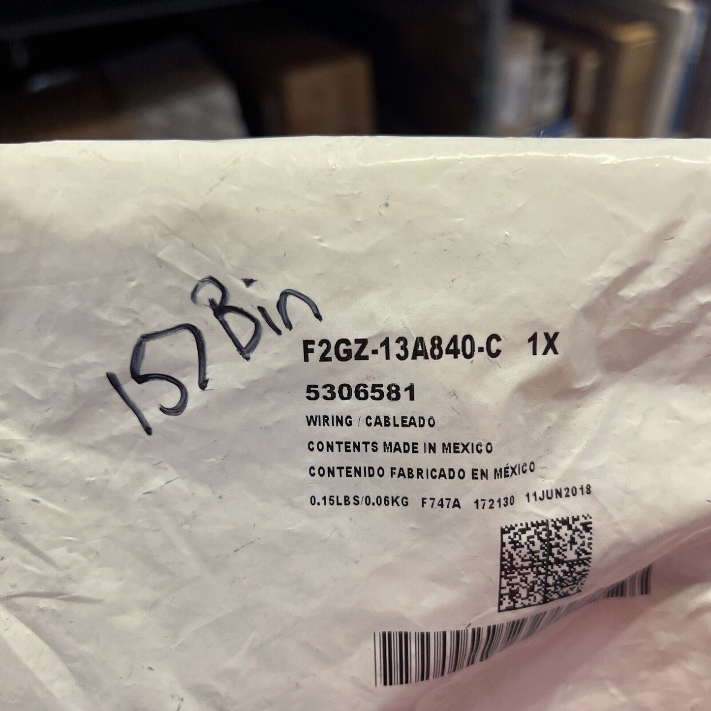 Genuine OEM Ford Wire Harness Assembly F2GZ13A840C