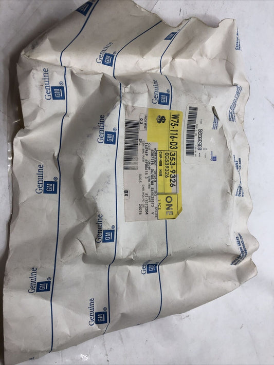 New OEM GM Wheel Center Hub Cap Insert Cadillac Silver 3539326