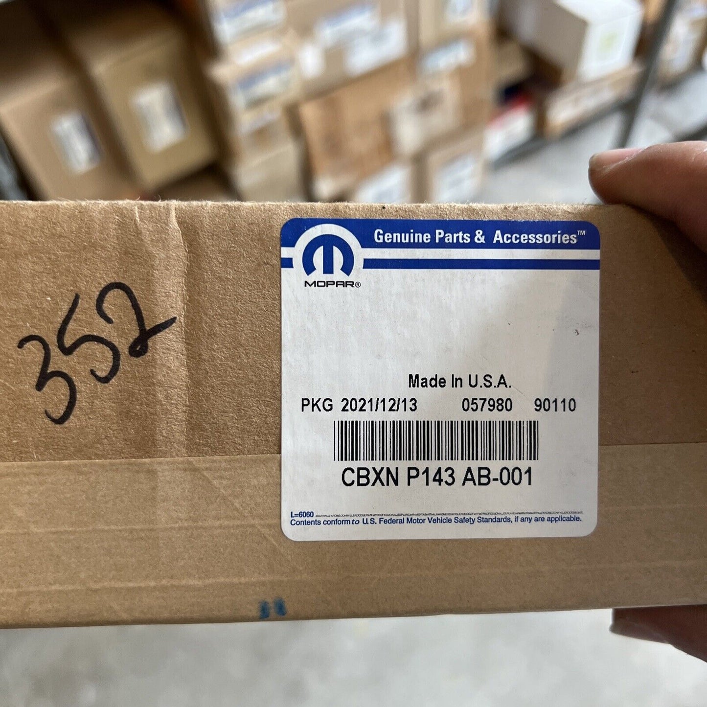 Genuine OEM Mopar Booster Kit CBXNP143AB