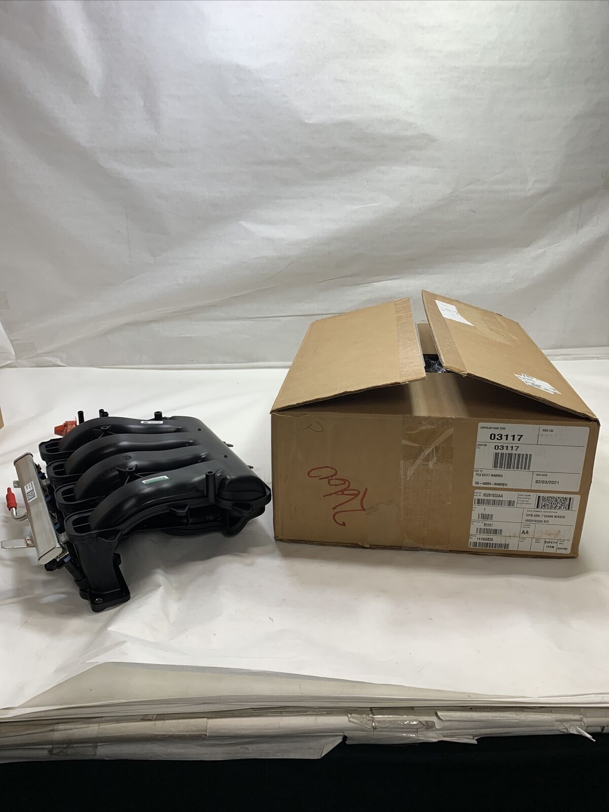New OEM Mopar Jeep Cherokee Intake Manifold 2.4L I4 AWD 2016-2021 5281833AA