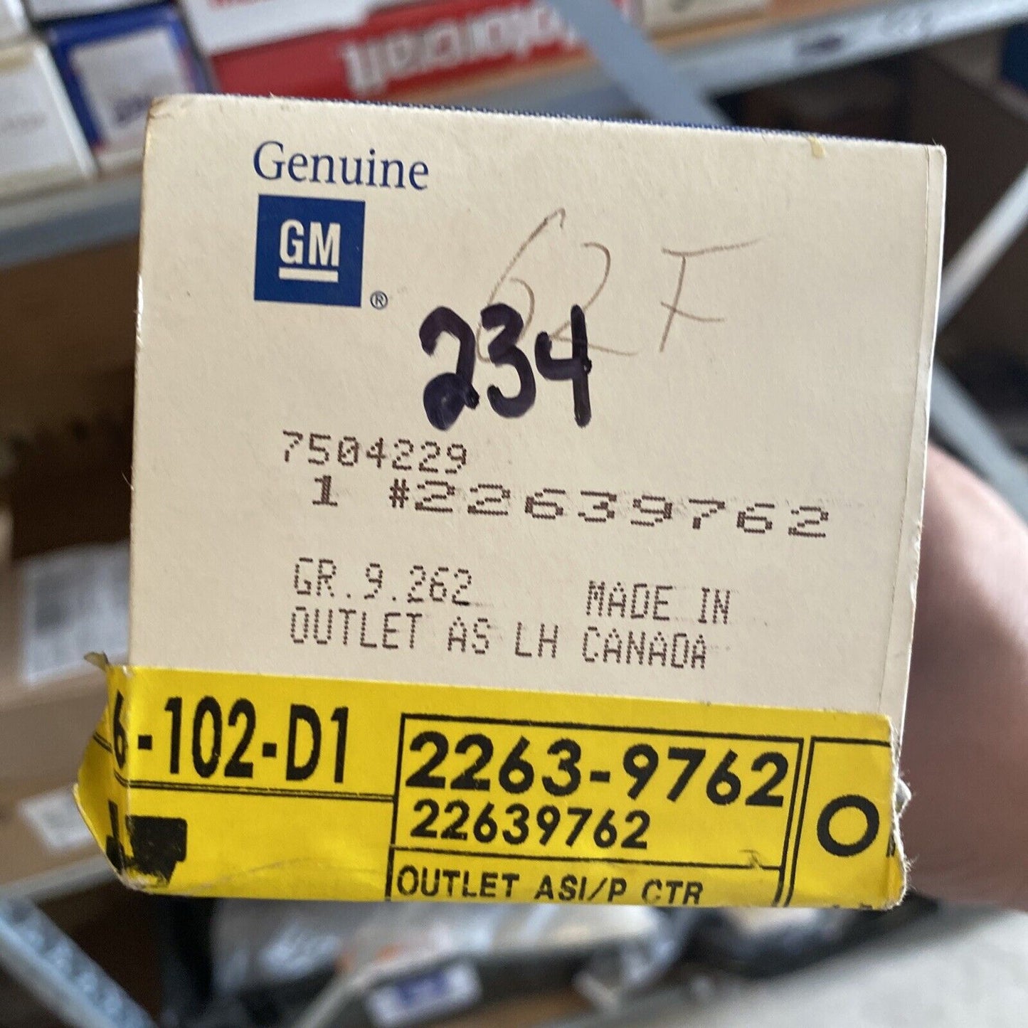 New OEM GM Pontiac Grand Am Center Air Vent 1992-95  22639762