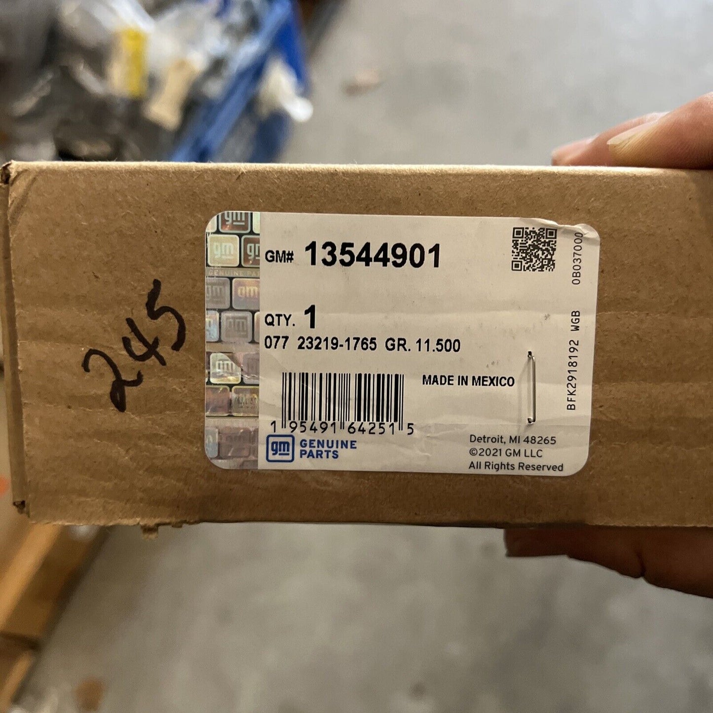 Genuine OEM GM ACDelco CT4 Blower 2023 13544901