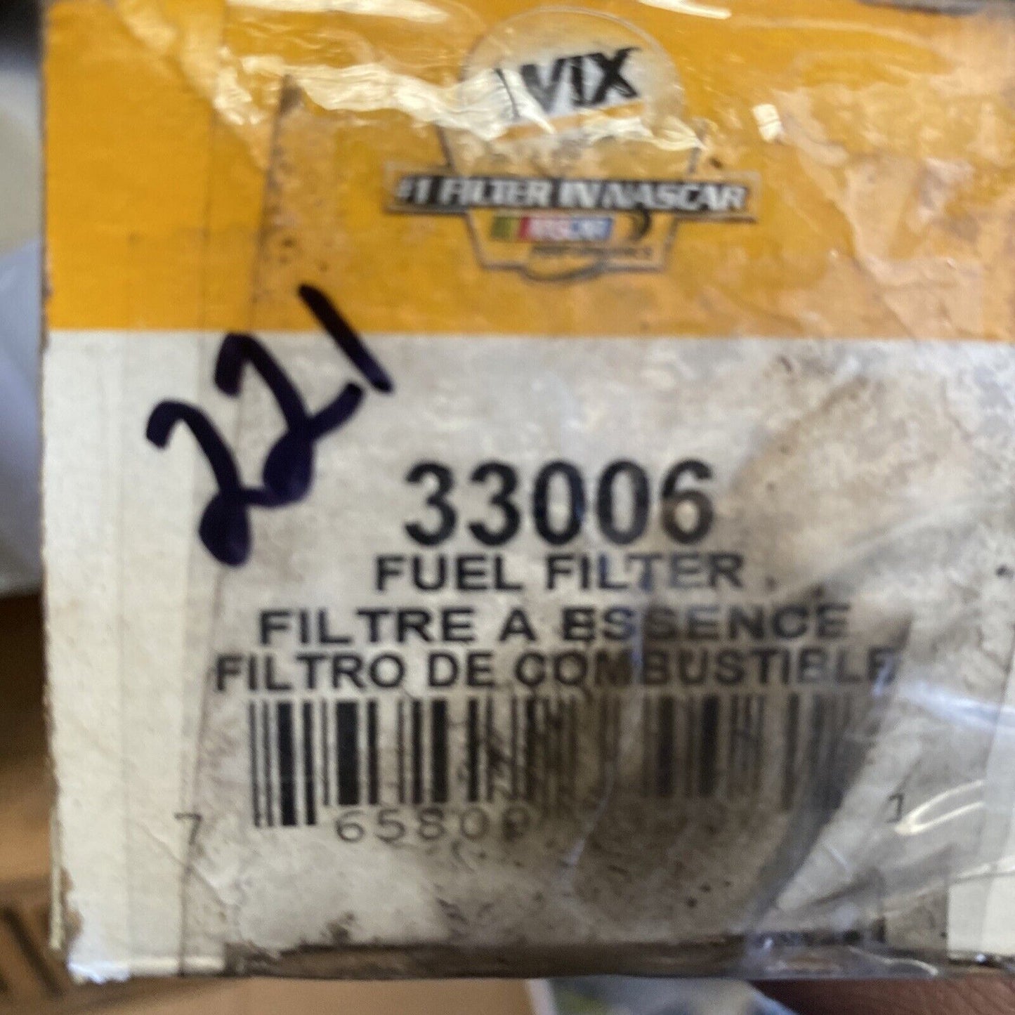 New Wix Mercedes-Benz 300D 240D 300CD 300SD 300TD 300SDL Fuel Filter 33006