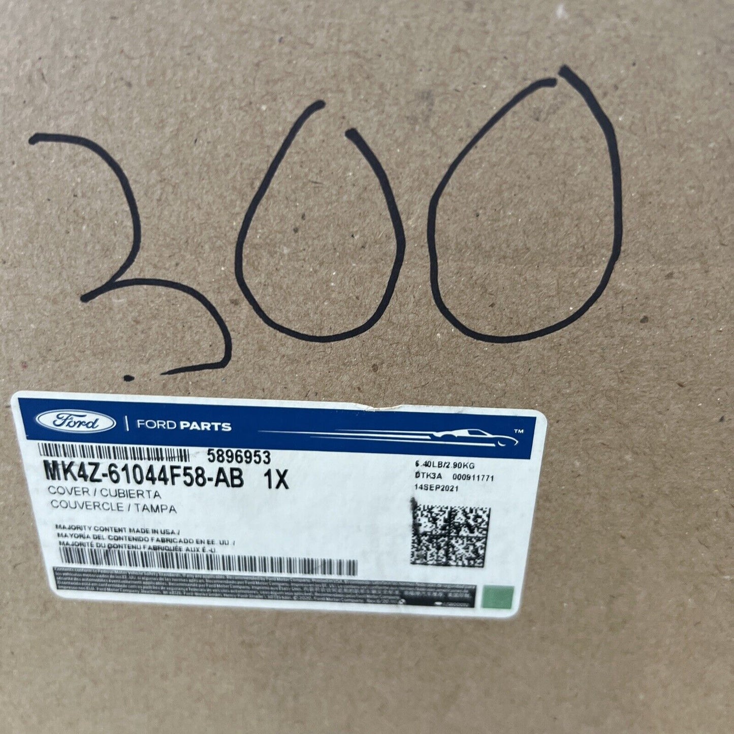 Genuine OEM Ford Transit-150 Lower Cover 2020-2023 Mk4z61044f58ab