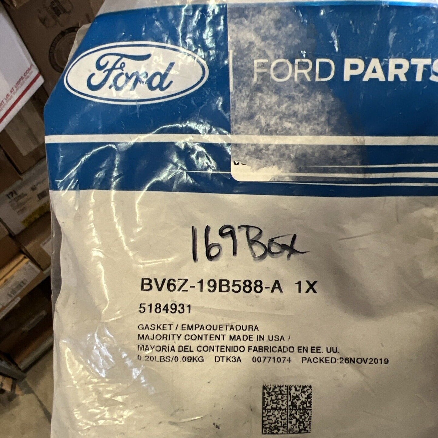 Genuine OEM Ford Transit Connect Evaporator Gasket Assembly 13-23 Bv6z19b588a