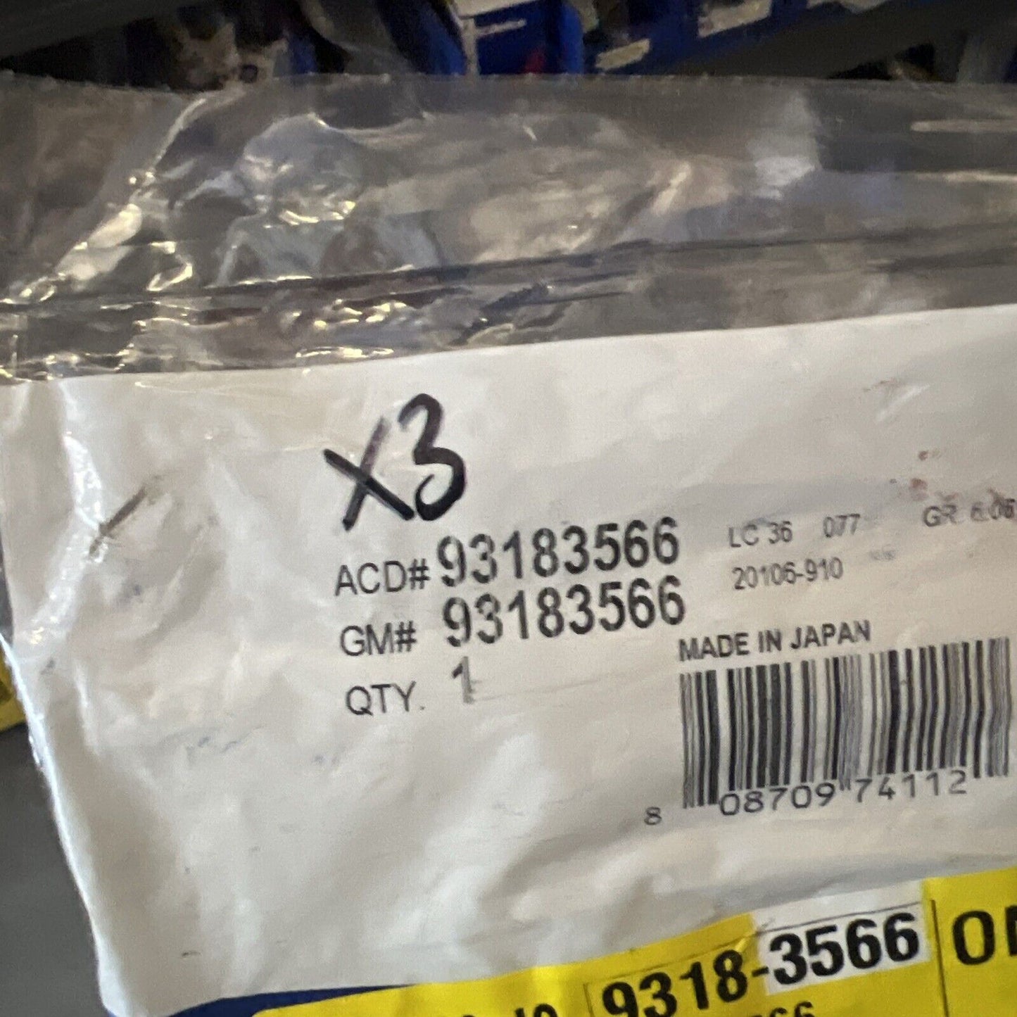 Genuine OEM GM ACDelco Malibu Auto Transmission Output Shaft Seal 11-17 3183566