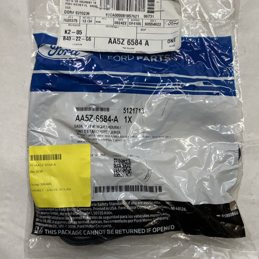 New Genuine OEM Ford 2010-2016 Driver Side (LH) Valve Cover Gasket AA5Z-6584-A