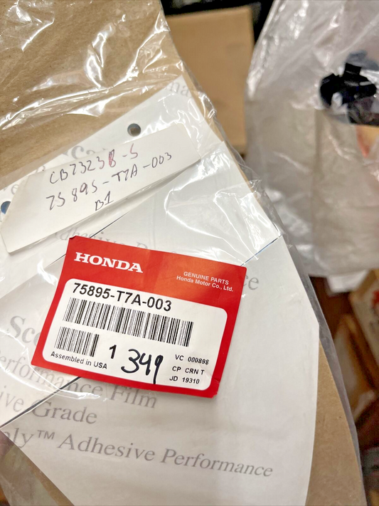 New OEM Genuine Honda Rear Left Door Protection Tape 75895T7A003