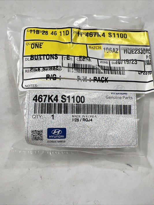 NEW Genuine OEM Hyundai D Button 467K4S1100