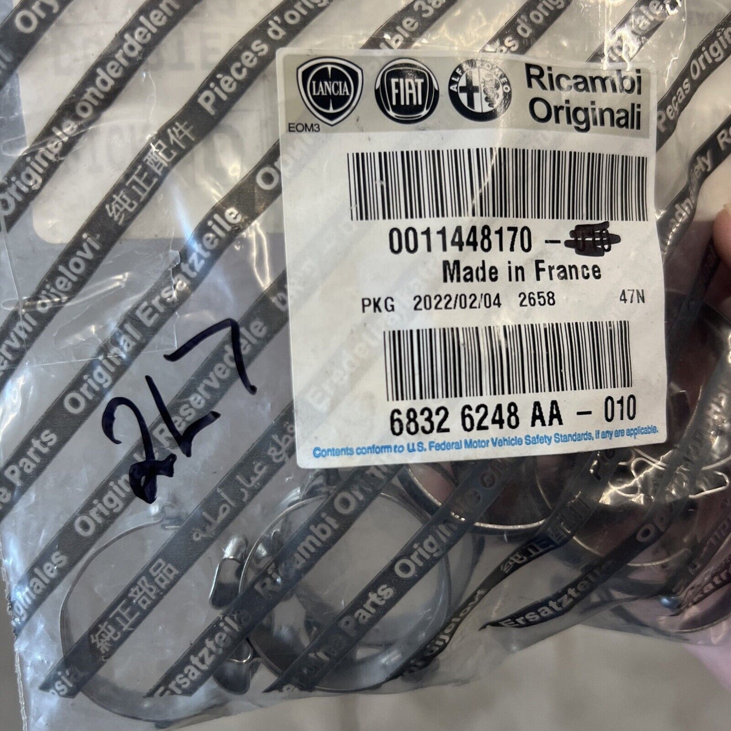 Genuine OEM Mopar ProMaster 1500 Engine Coolant Hose Clamp 2013-2023 68326248AA