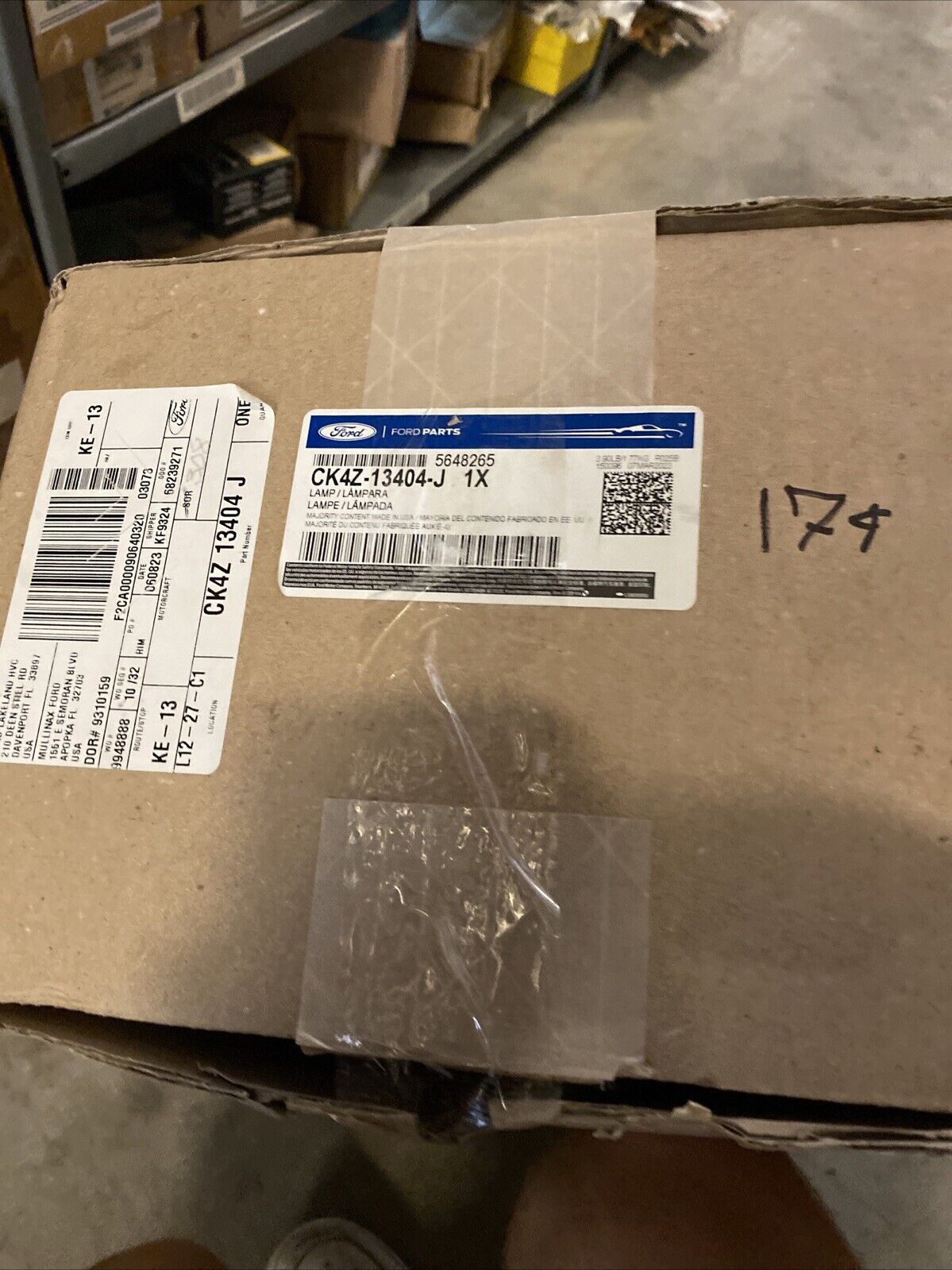 Genuine OEM Ford Transit-350-Tail Light Passenger Side 2015-2023 CK4Z13404J