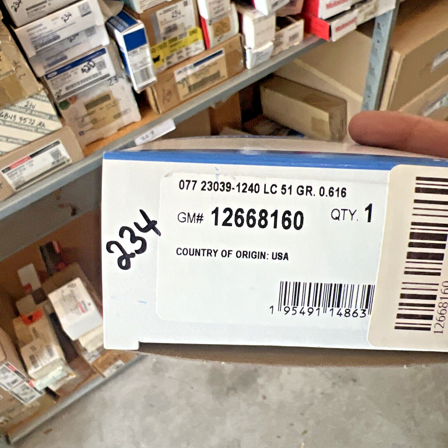 Genuine OEM GM Chevrolet Engine Connecting Rod Bearing Set 2014-2023 12668160