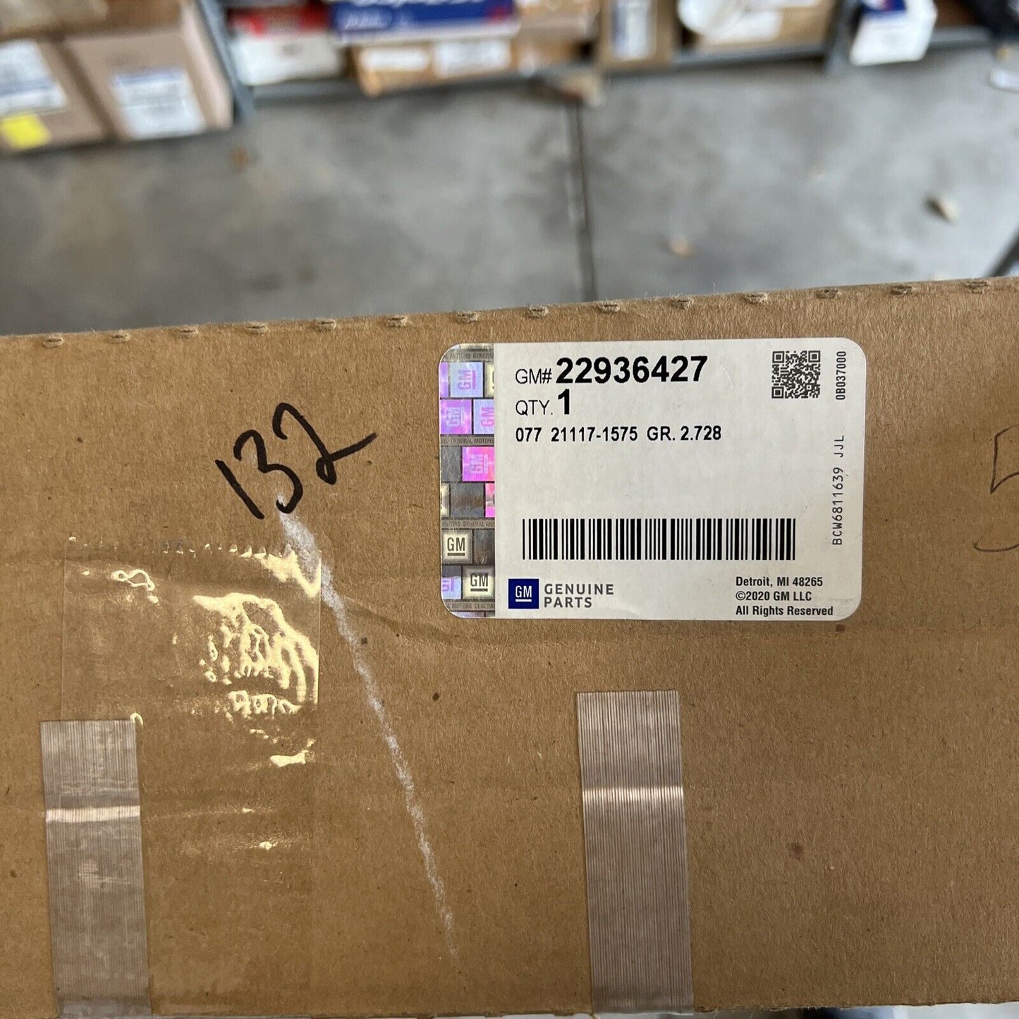 Genuine OEM GM Yukon Right Passenger Side Fog Lamp Bezel 2015-2020 22936427