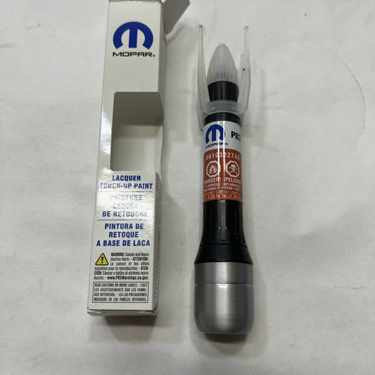 New OEM Genuine Mopar Touch Up Brush Paint Pen & Clear Coat Orange 6103227AA