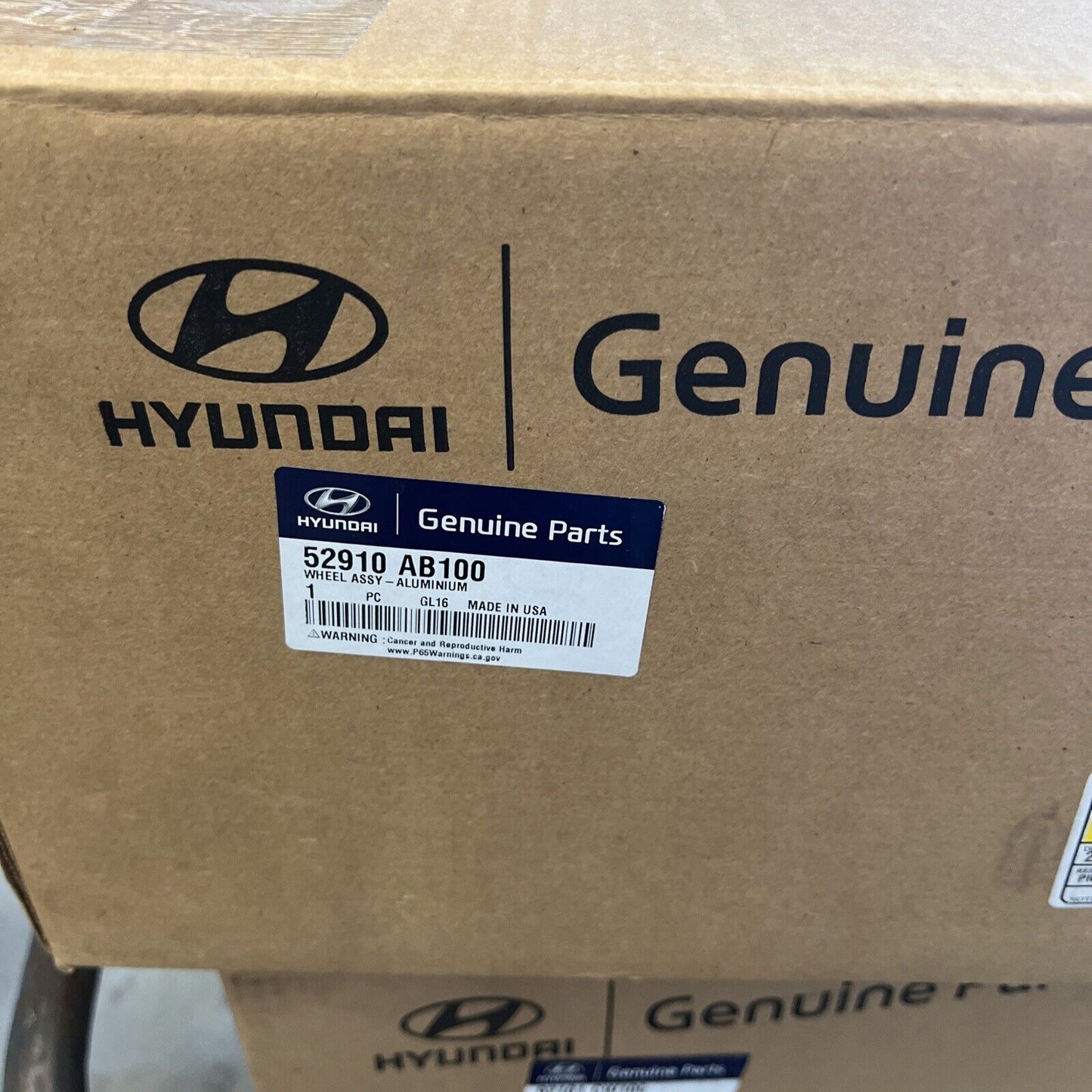 Genuine OEM Hyundai Elantra Aluminium Wheel NEW 15x6 2021-2023 52910AB100