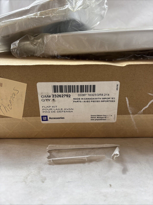 Genuine OEM GM Cadillac Escalade Splash Guards 2016-2019 23262792