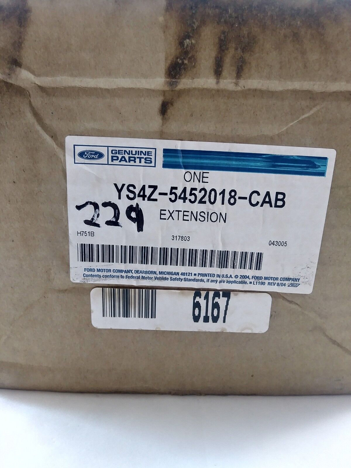 New OEM Ford Focus Interior Quarter Trim Passenger Side 2000-04 YS4Z5452018CAB