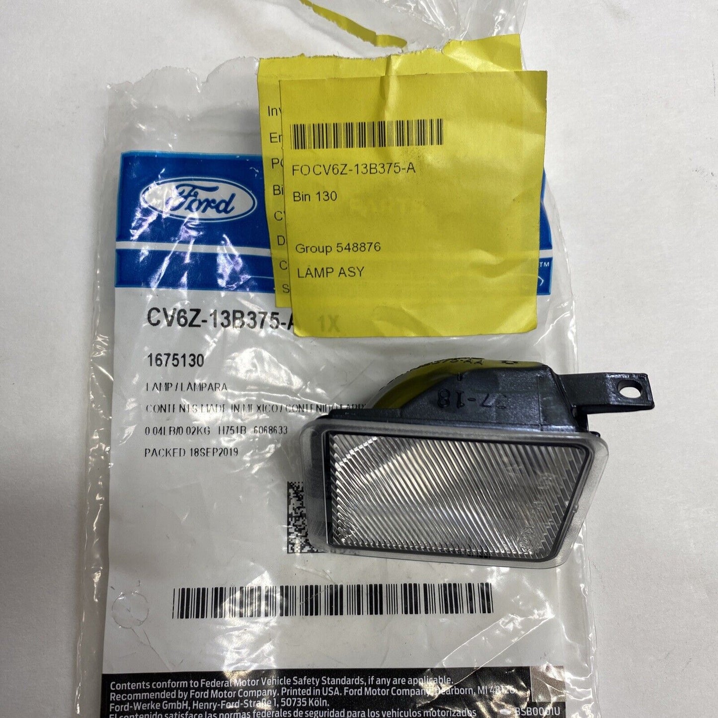 New OEM Ford Escape Focus C-Max Puddle Lamp Left 2012-19 CV6Z13B375A