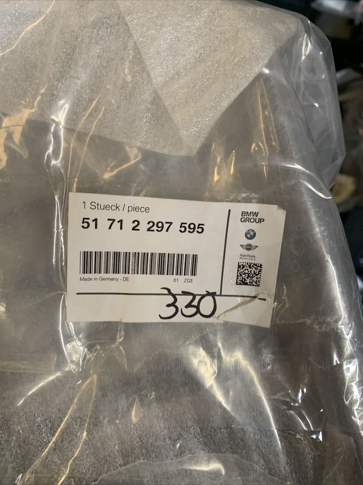 New Genuine BMW 6 F06 F12 F13 M Front Bumper Left Side Grille 51712297595