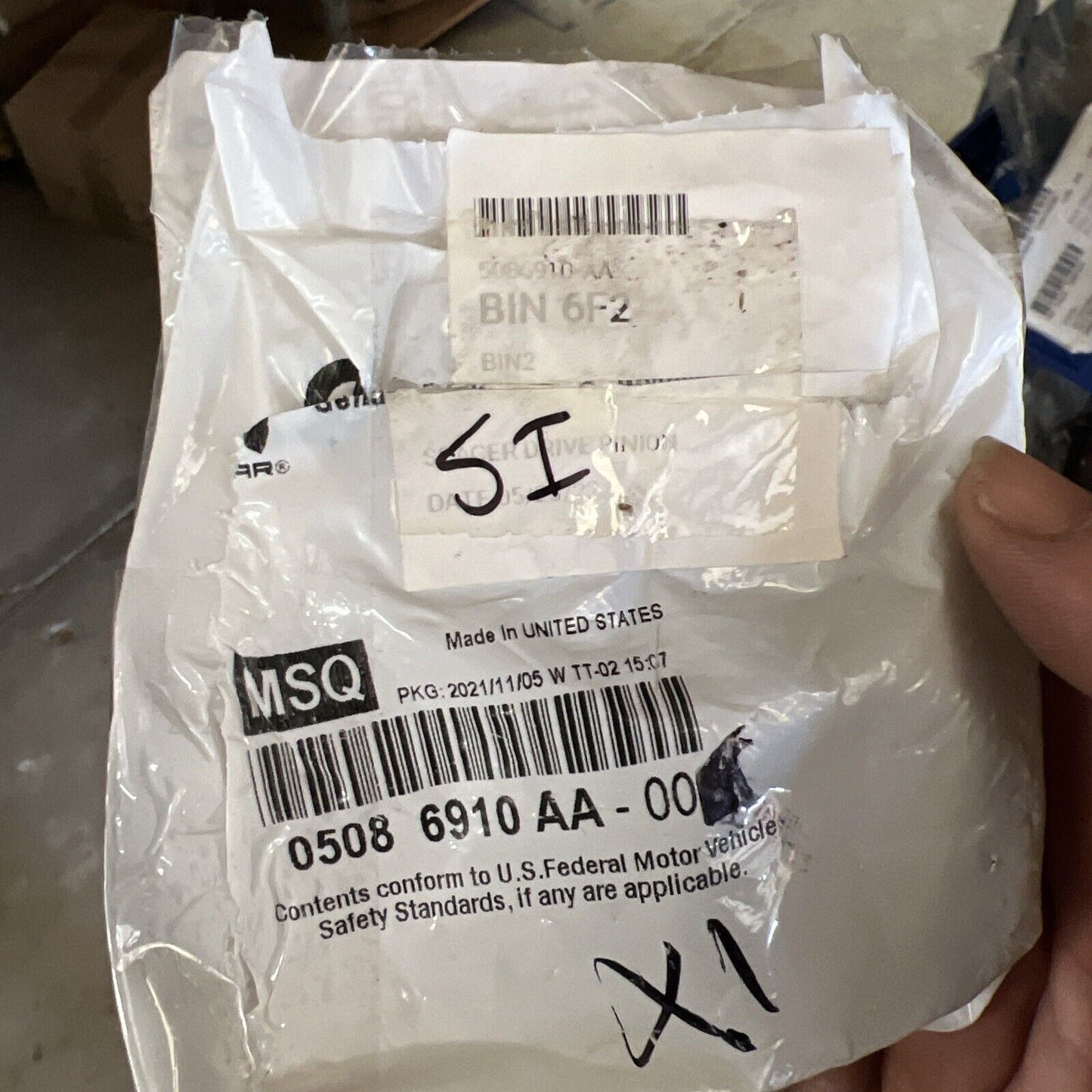 Genuine OEM Mopar 3500 Differential Pinion Bearing Spacer 2003-2018 5086910AA