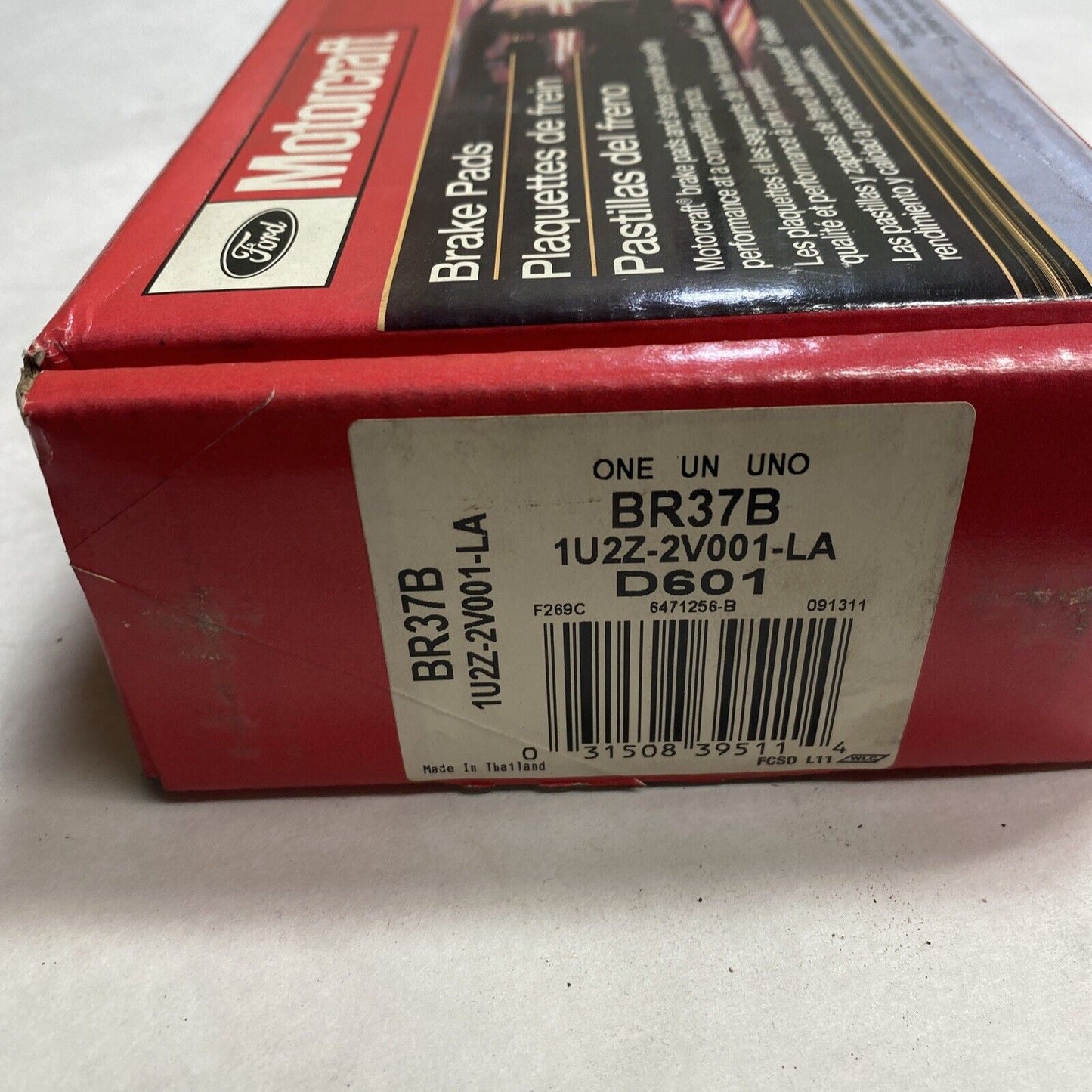 New OEM Ford Taurus Brake Pad Set Front Motorcraft BR37B