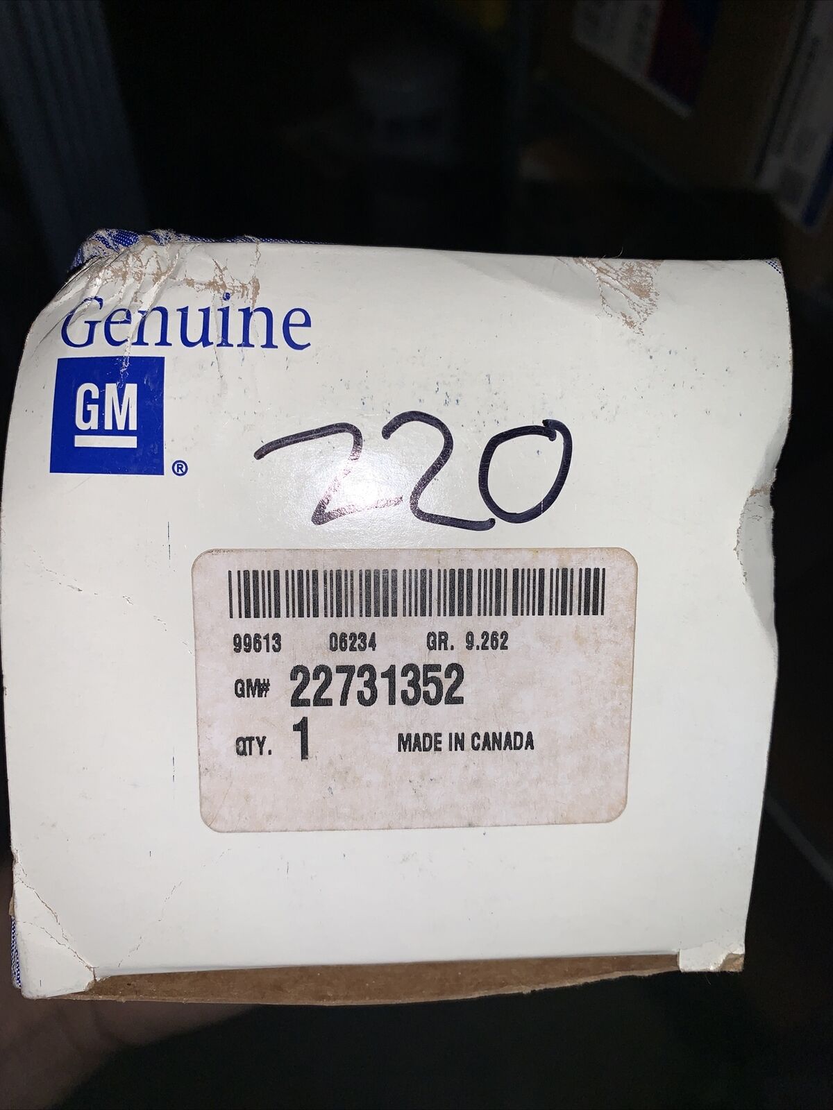 New OEM GM Pontiac G6 05-10 Dash A/C Grille Air Vent Outer Duct 22731352