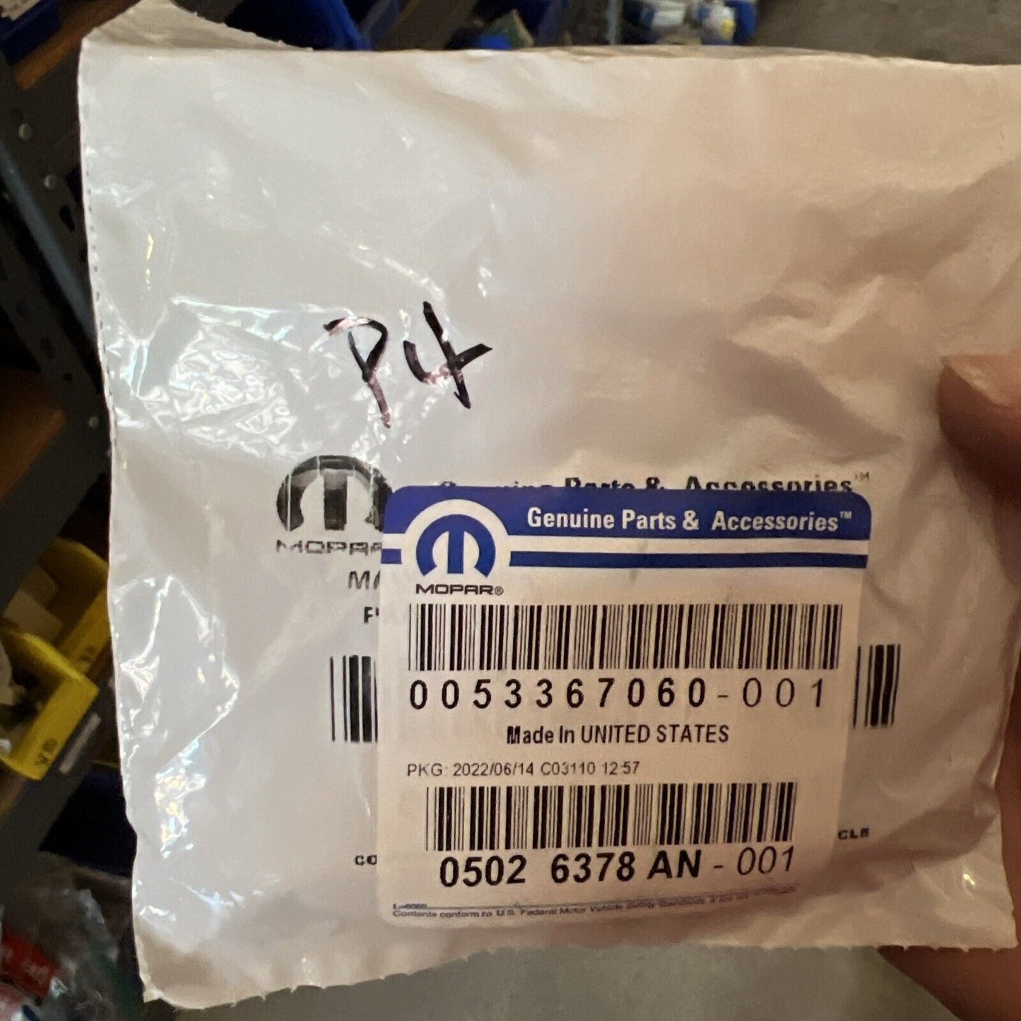 Genuine OEM Mopar Grand Caravan Integrated Key Fob Transmitter 10-20 5026378AN