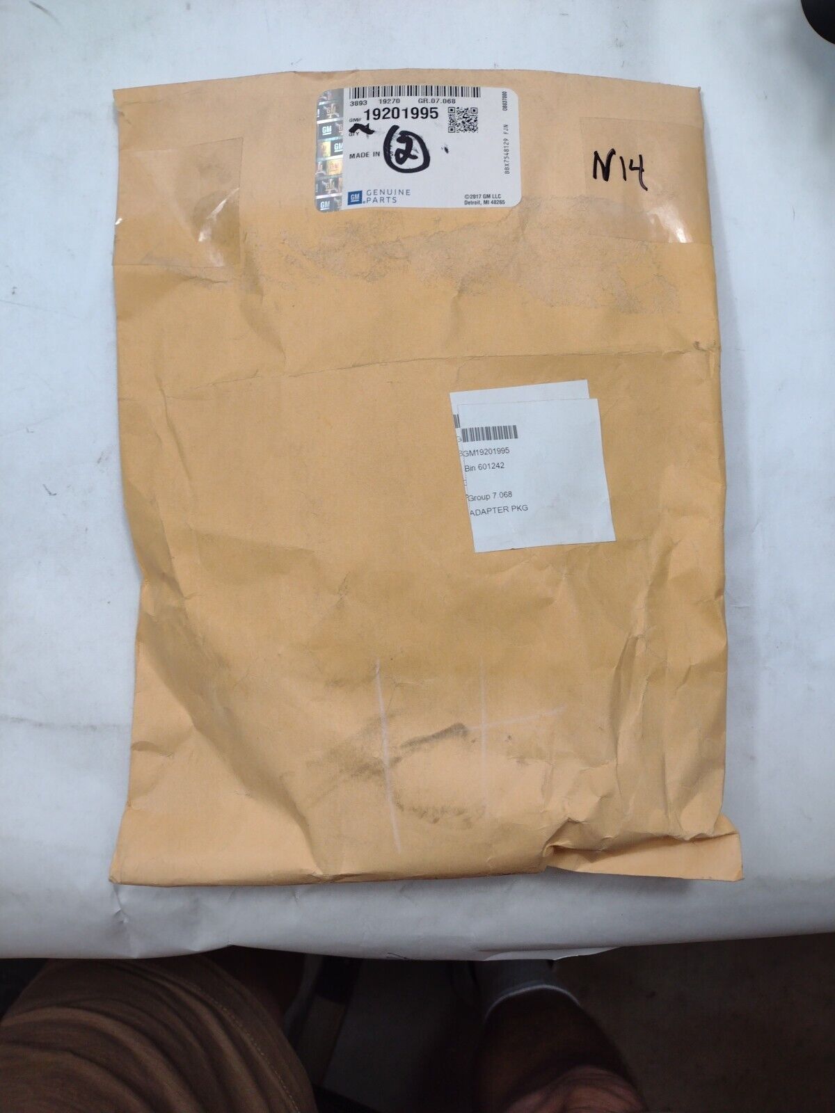 Genuine OEM GM Yukon Trailer Wiring Harness Adapter 7 Pin To 4-Way 19201995