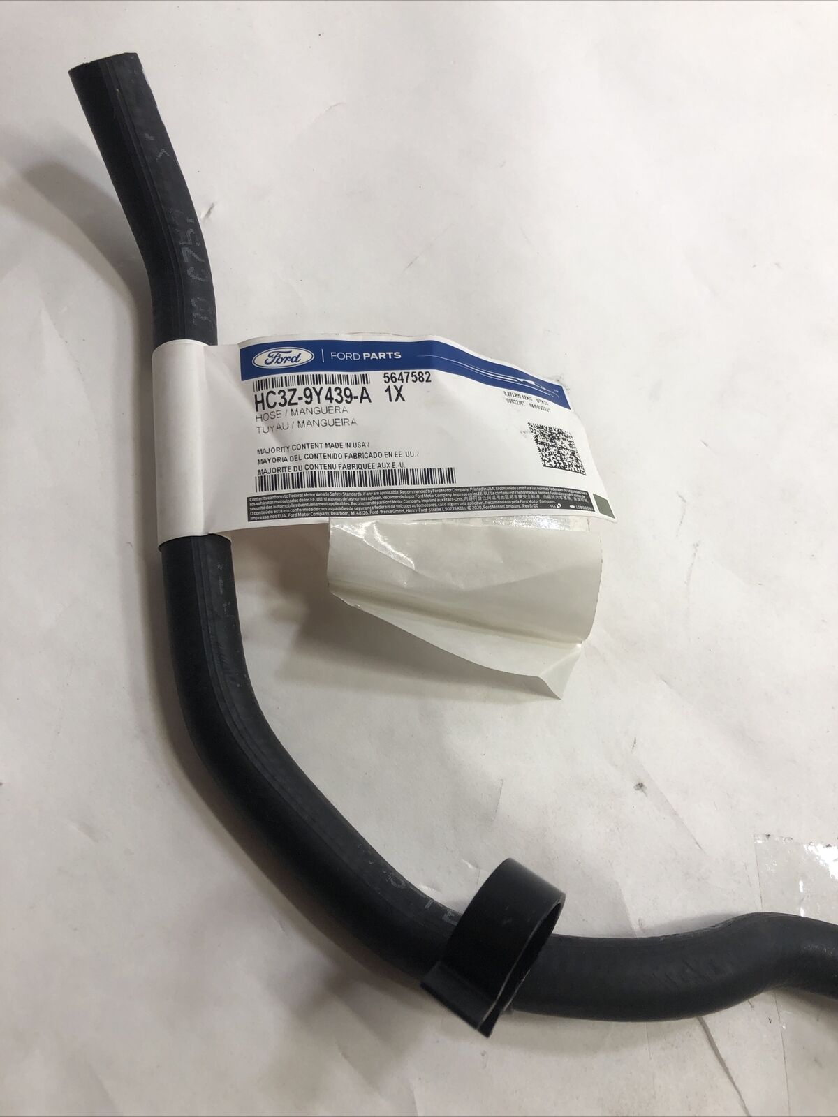Genuine Ford Overflow Hose 2010 HC3Z-9Y439-A
