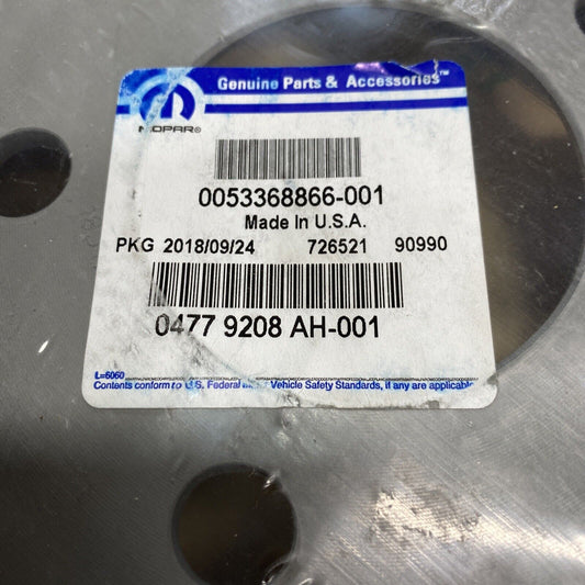 New OEM Mopar Dodge Challenger Charger Rear Brake Rotor 04779208AH