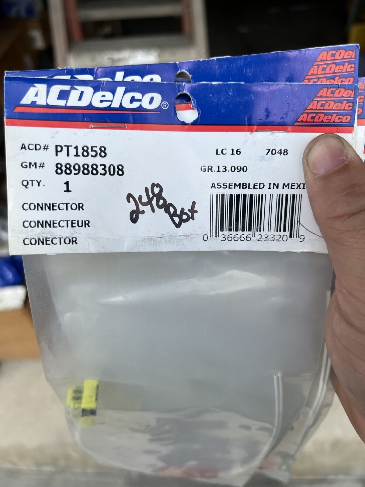 New OEM Genuine GM ACDelco PT1858 Seat Pigtail PT1858 88988308