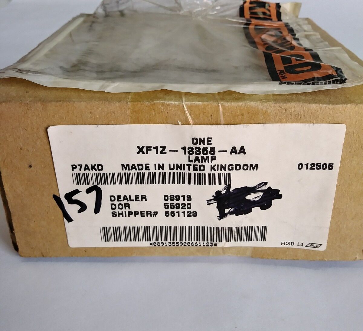 New OEM Ford Light Lamp Genuine Original XF1Z13368AA