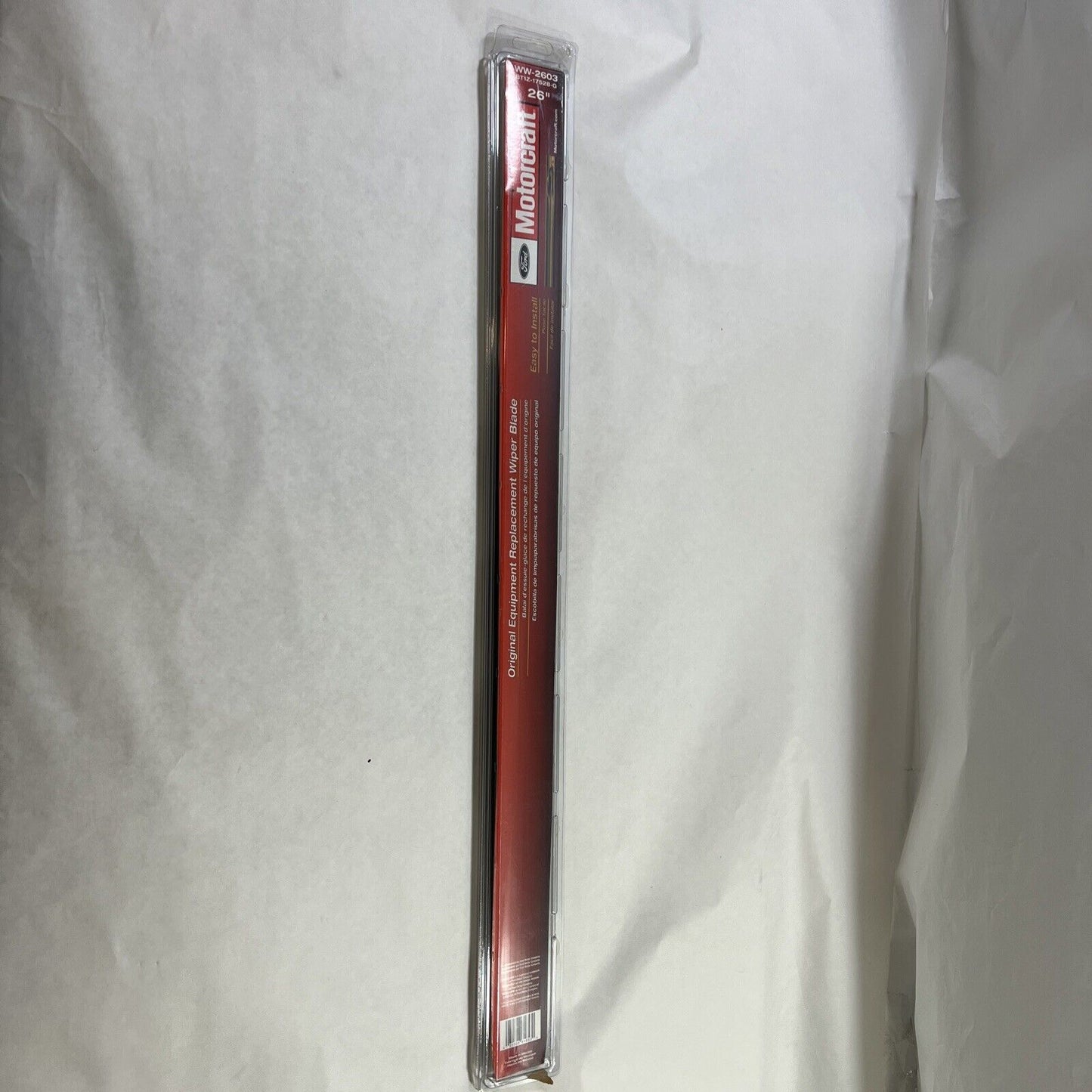 Windshield Wiper Blade-Standard Blade 26” Motorcraft WW2603 / Ford BT1Z-17528-B