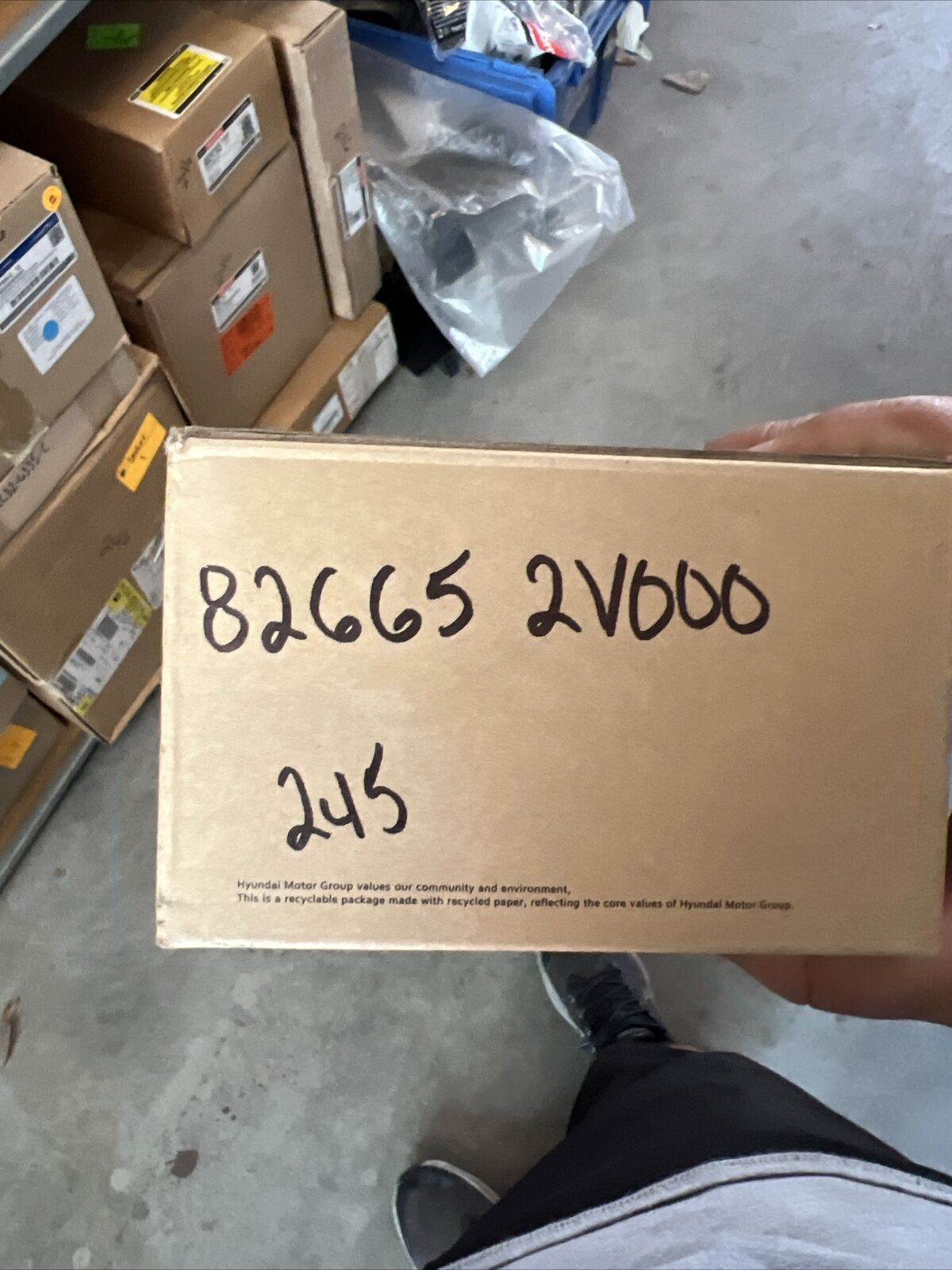 Genuine OEM Hyundai Veloster Right Door Handle Base Assm Kia 11-17 826652V000