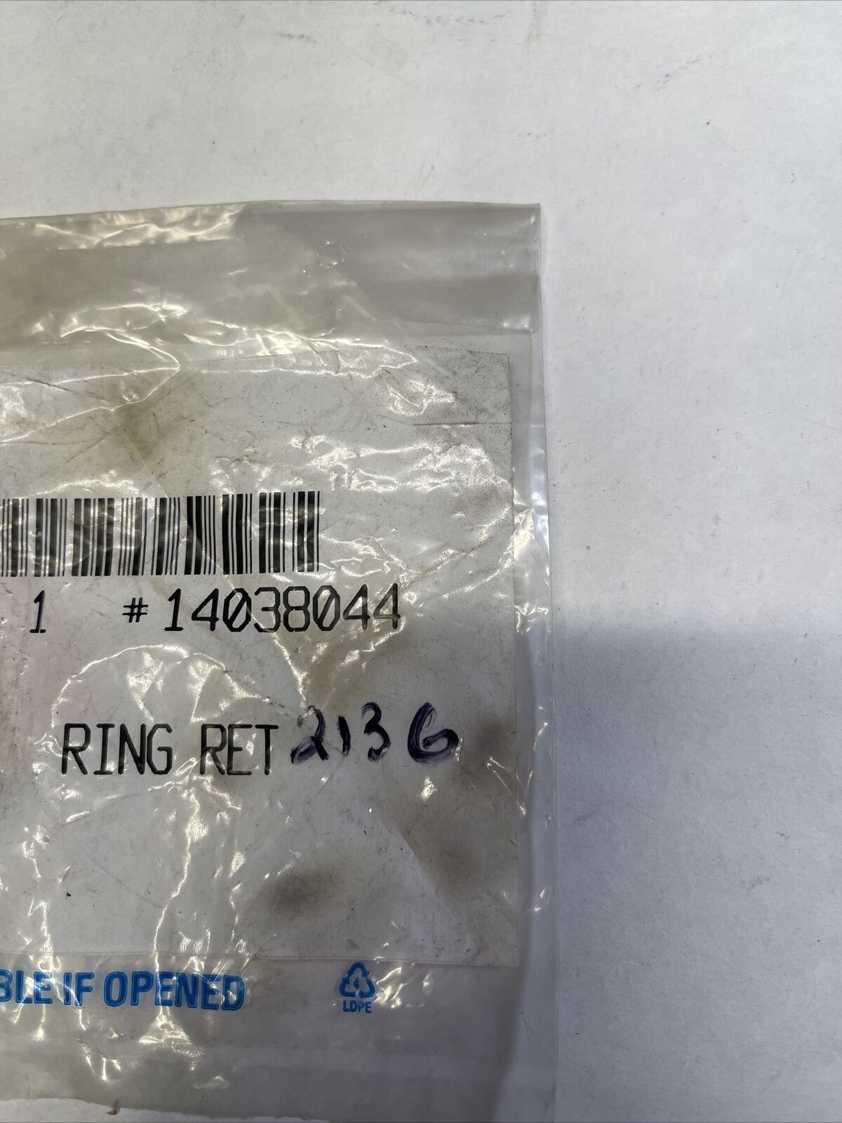 Genuine GM Axle Lock Cam Cage Retaining Ring 14038044
