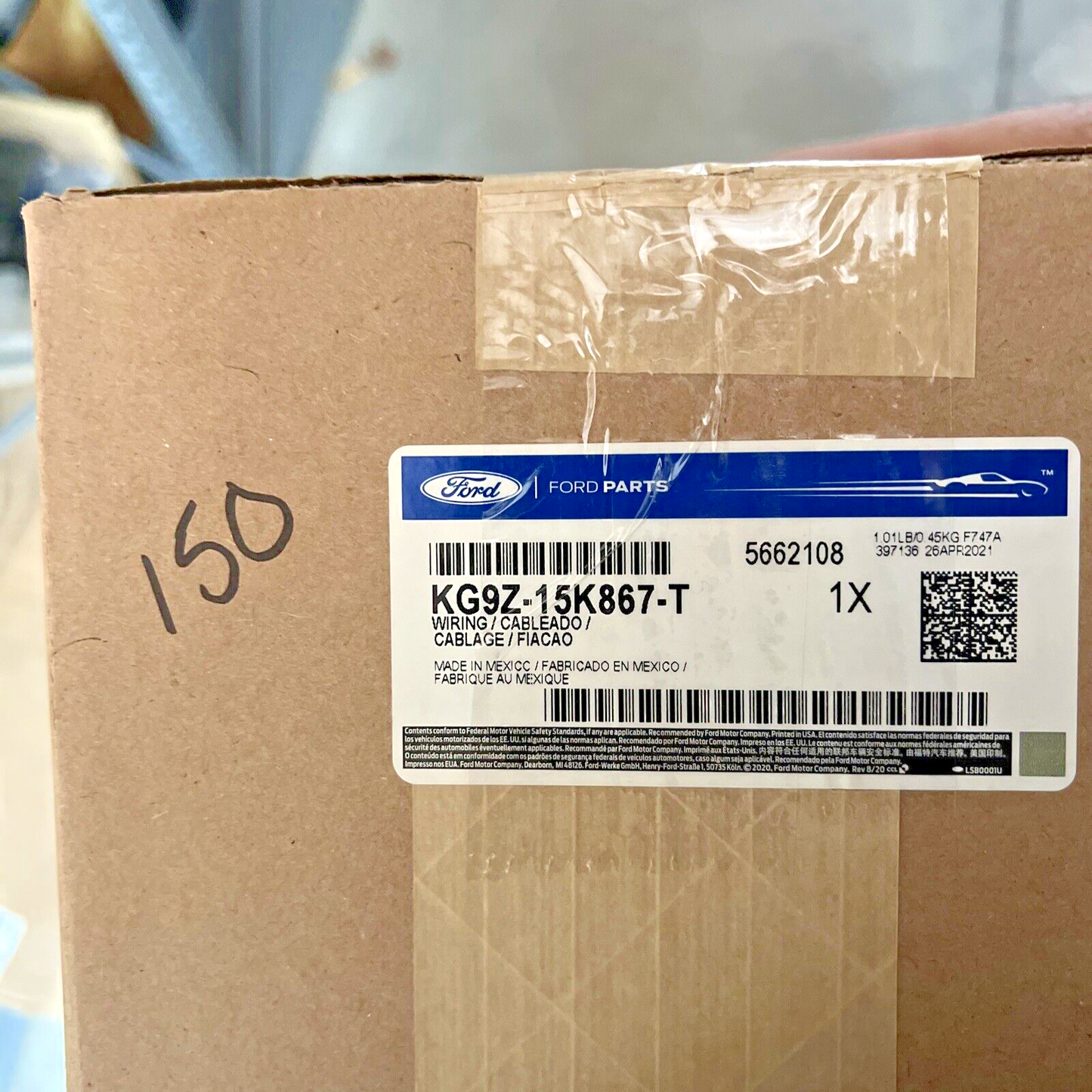 NEW Genuine OEM Ford Wire Parking Distance Aid Se KG9Z15K867T