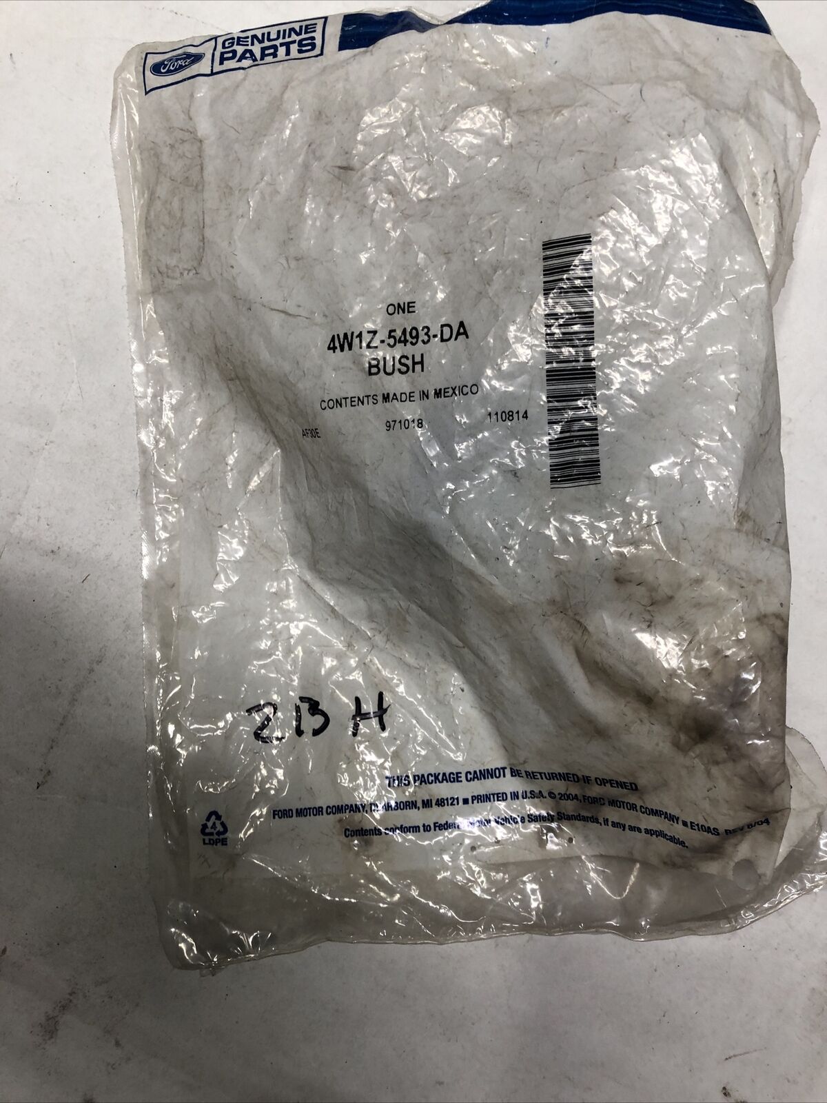 New OEM Ford Stabilizer Bar-Front-Stabilizer Bar Bushing Left 03-11 4W1Z-5493-DA