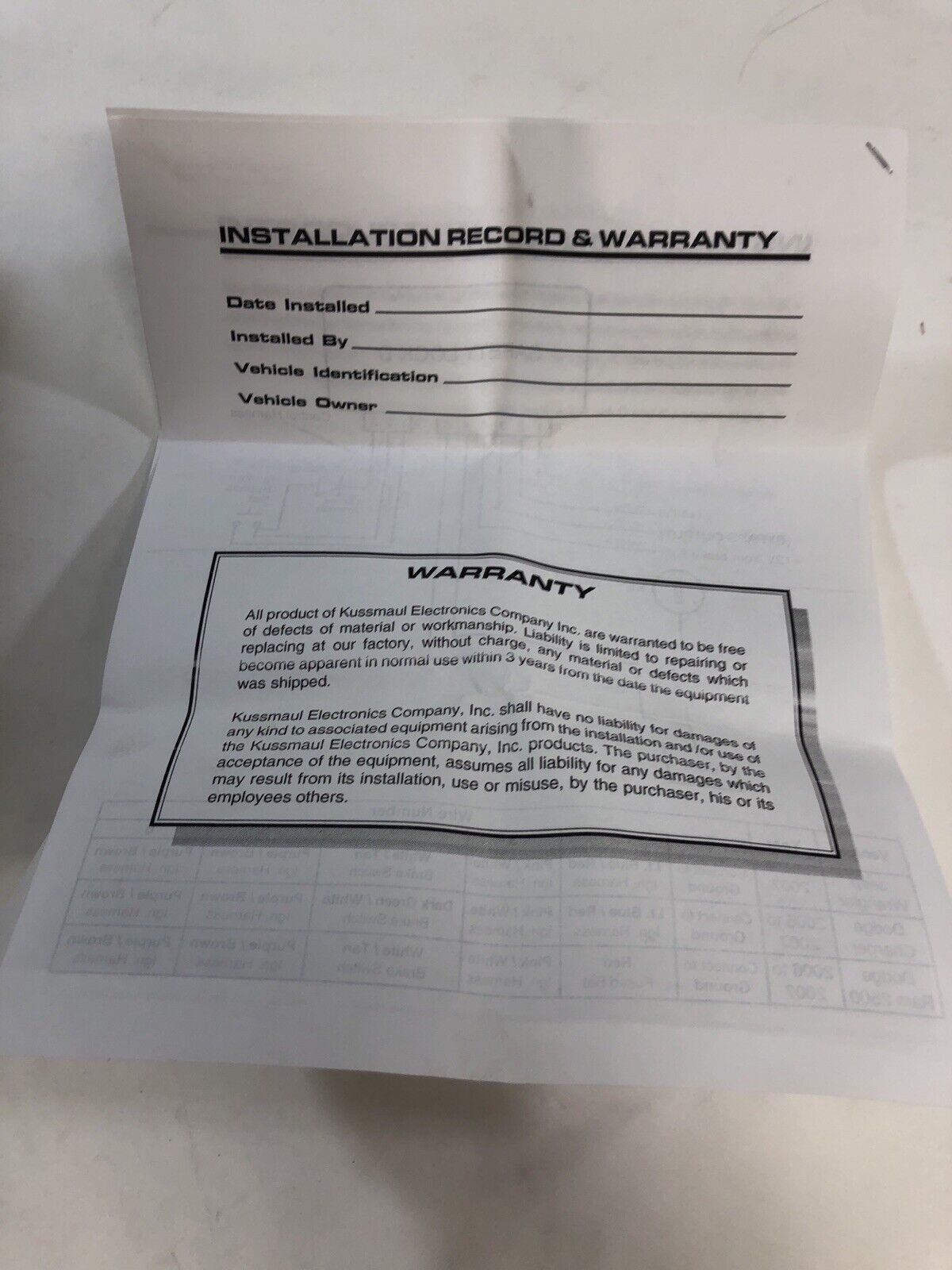 Kussmaul Automatic Ignition Safety Lock Kussmaul 12 Volt 091-174-1