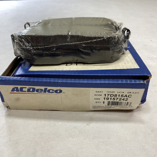 New OEM ACDelco Ceramic Disc Brake Pad Set Front 17D815AC