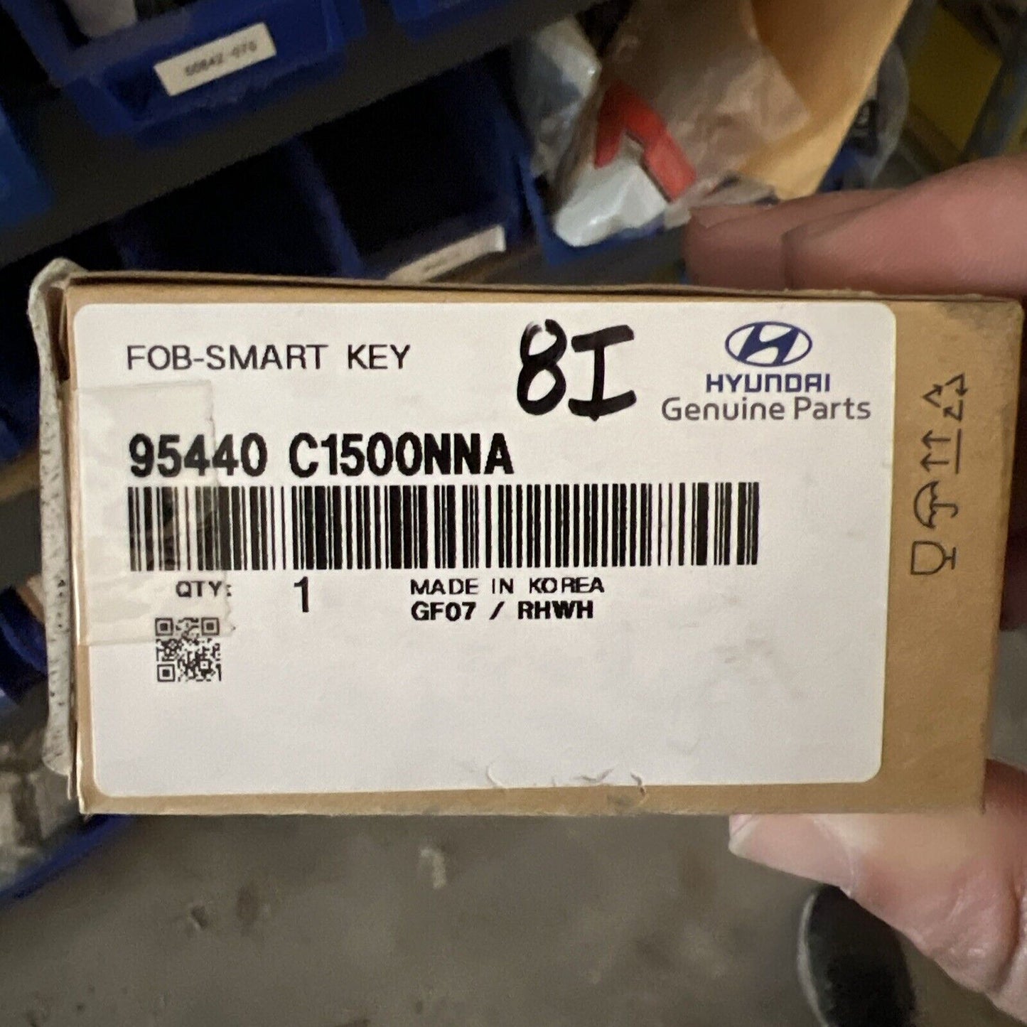 Genuine OEM Hyundai Fob Smart Key 95440C1500NNA