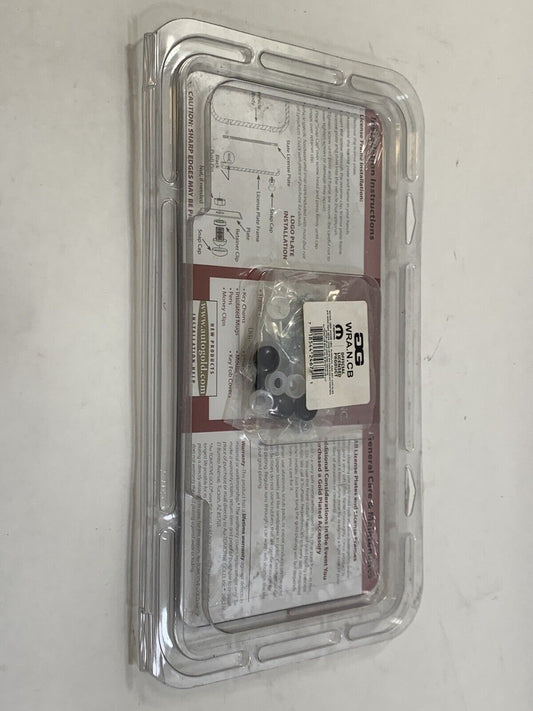 New License Plate Frame for Jeep Wrangler Au-tomotive AGI-WRANCB