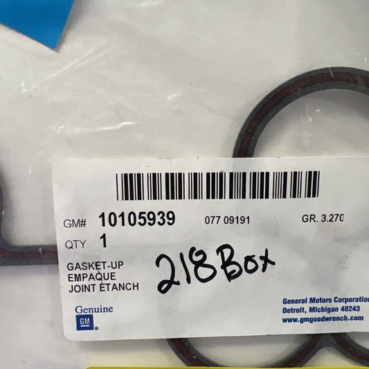 New OEM Genuine GM Astro 1992-1995 Upper Intake Manifold Gasket 19331435