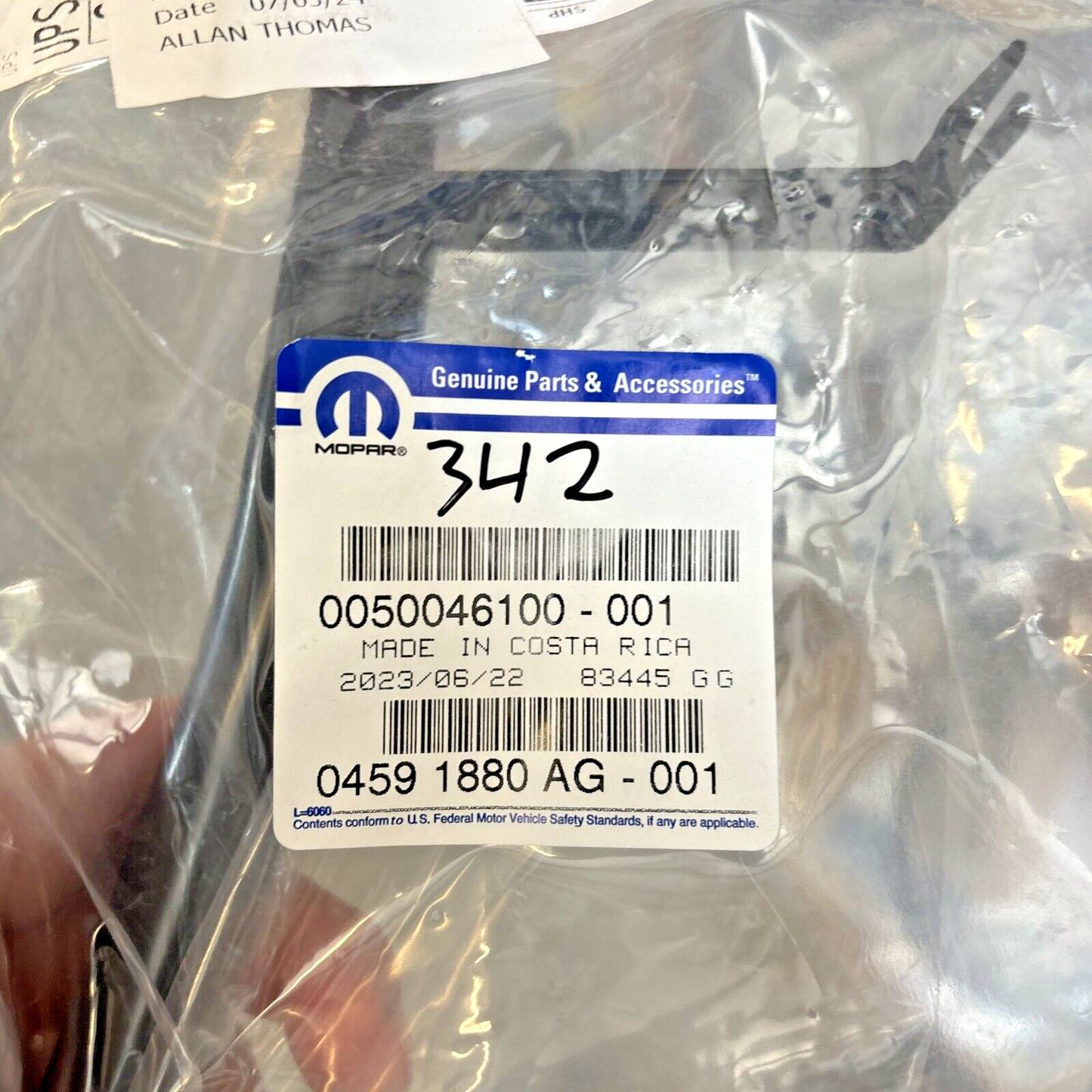 Genuine OEM Mopar Automatic Transmission Oil Filler Tube 5.7L 05-20 4591880AG