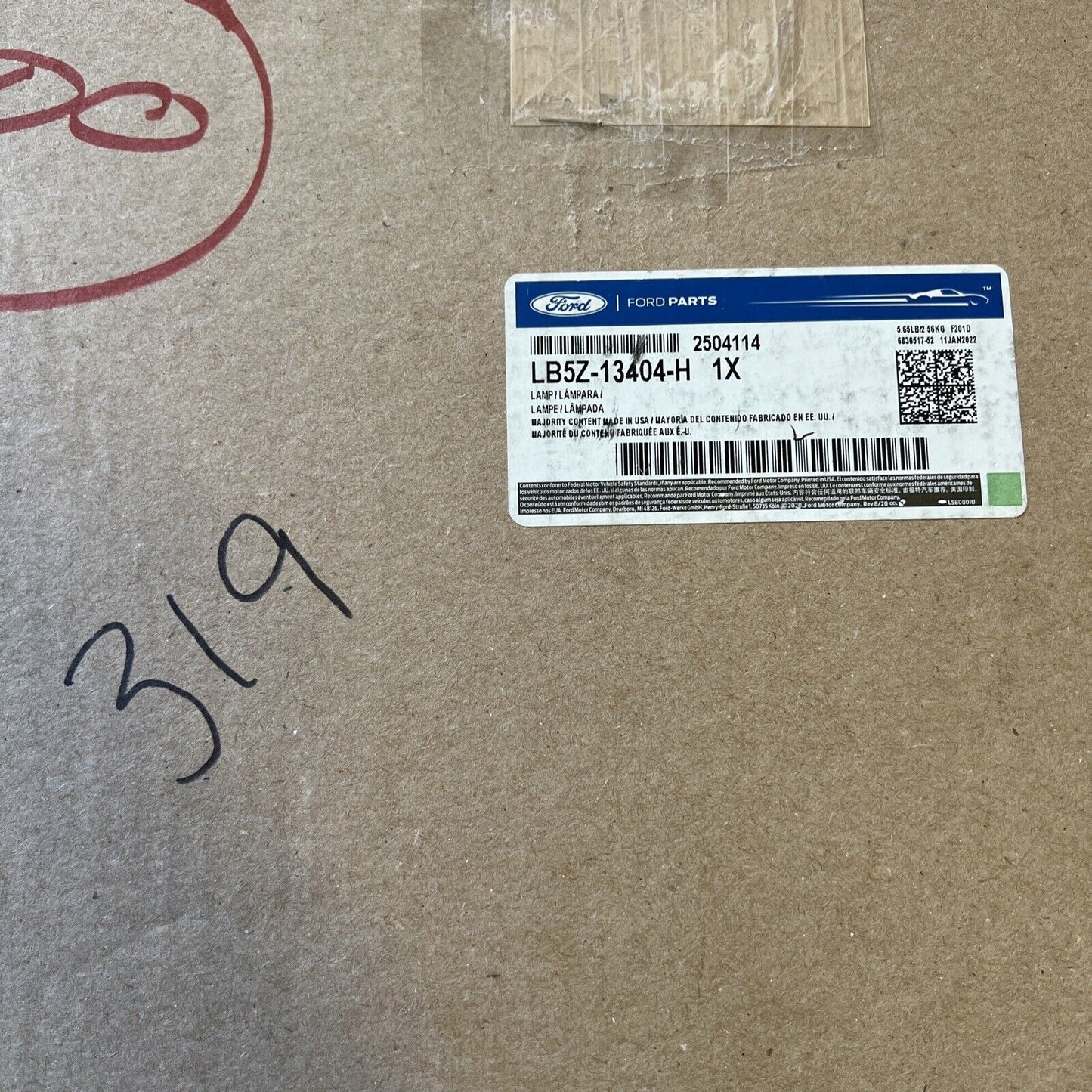 New OEM Genuine Ford Explorer 2020-2023 Rear Right Tail Lamp Assembly LB5Z13404F