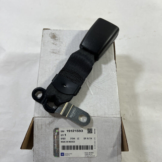 Genuine OEM GM Tahoe Ebony Rear Right Side Seat Belt with Buckle 07-14 19121593