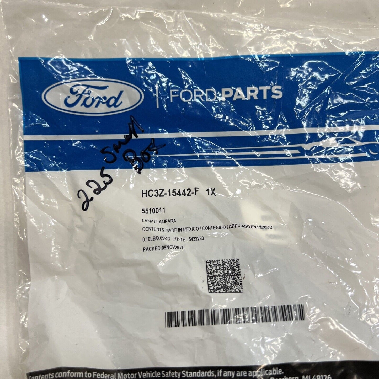 New OEM Genuine Ford F-250 Super Duty 2017-2022 Roof Lamp Assembly HC3Z15442F