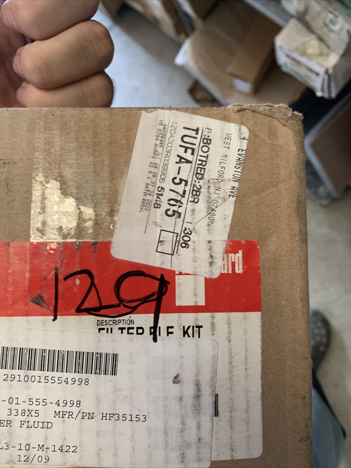 New OEM Fleetguard Filters No Gaskets HF3515200