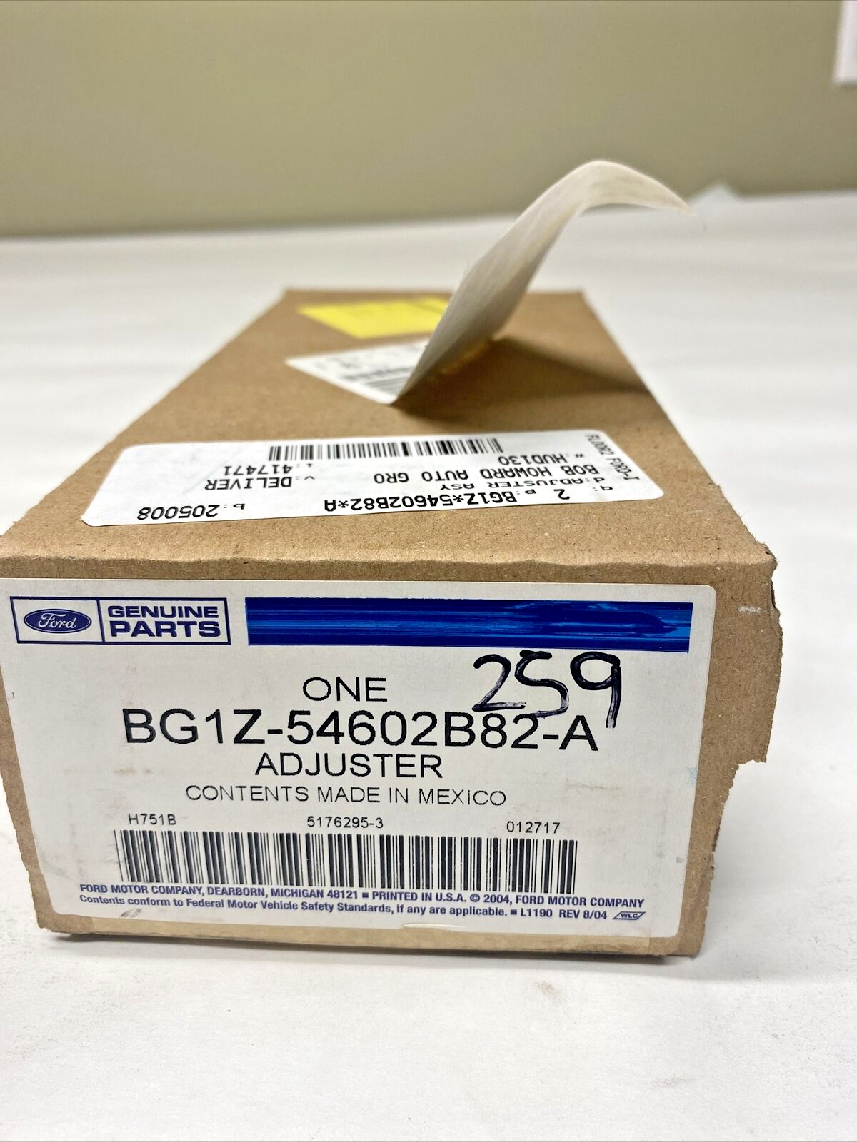 New OEM Ford Taurus Seatbelt Height Adjuster Front 2011-20 BG1Z-54602B82-A