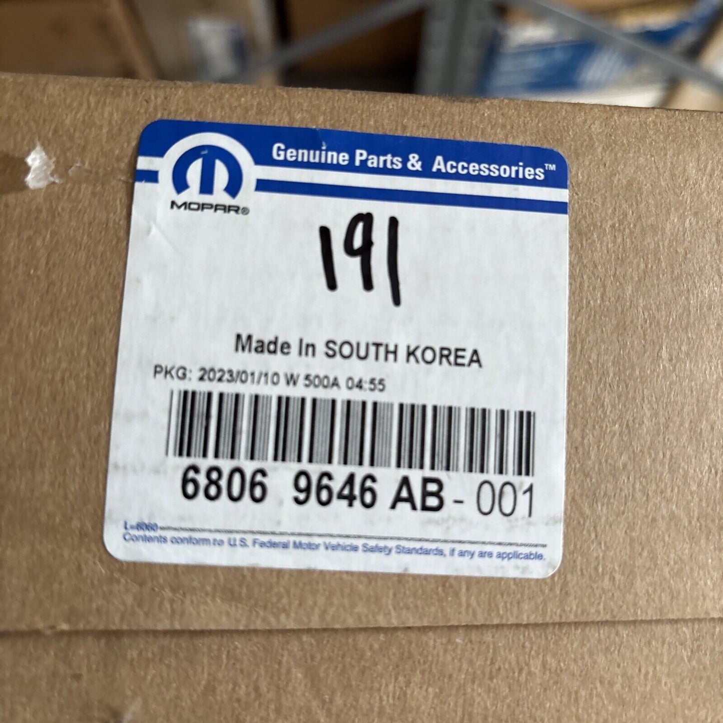 Genuine OEM Mopar Dodge Durango 2011-2015 Outer Tie Rod 68069646AB