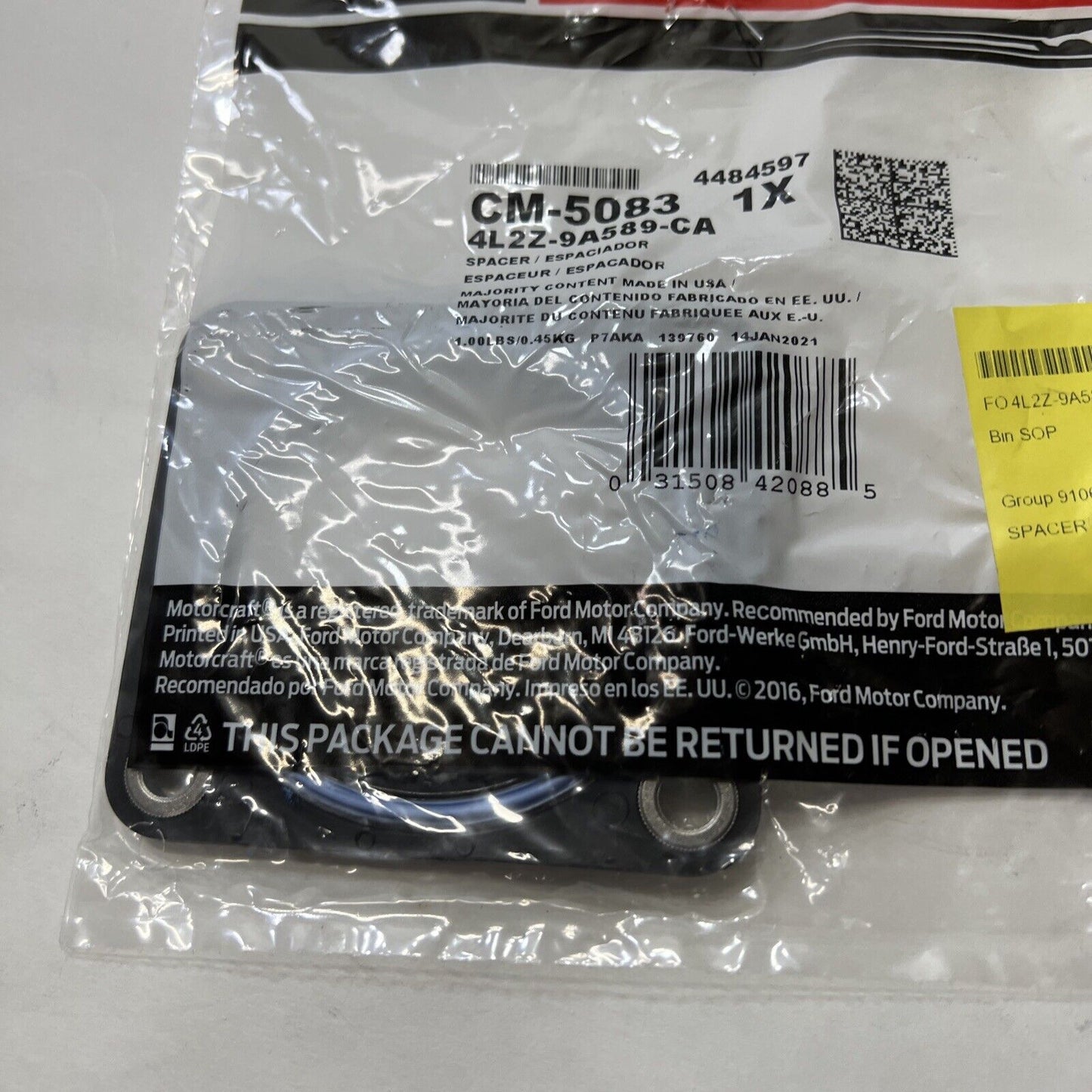 New OEM Motorcraft Explorer 07-10 Injection Throttle Body Spacer  CM-5083